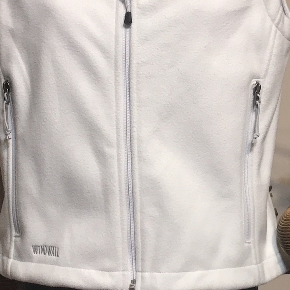 🚨B2G1 THE NORTH FACE Gray White Zip Up Vest Jacket - Picture 3 of 8